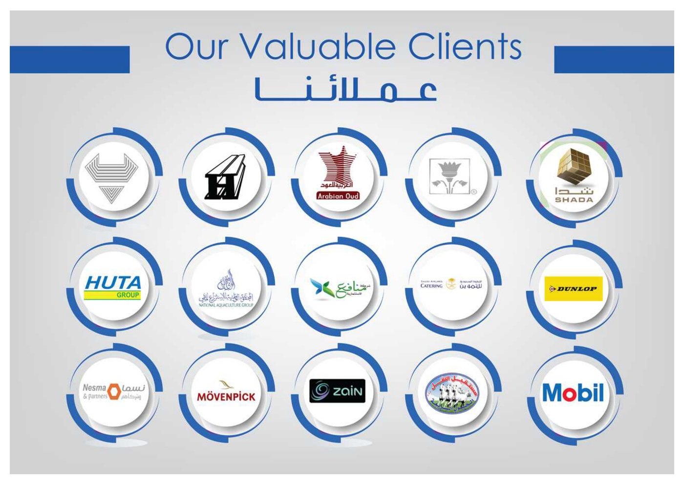 Our Esteemed Corporate Clients & Partners - Alyami Advertising